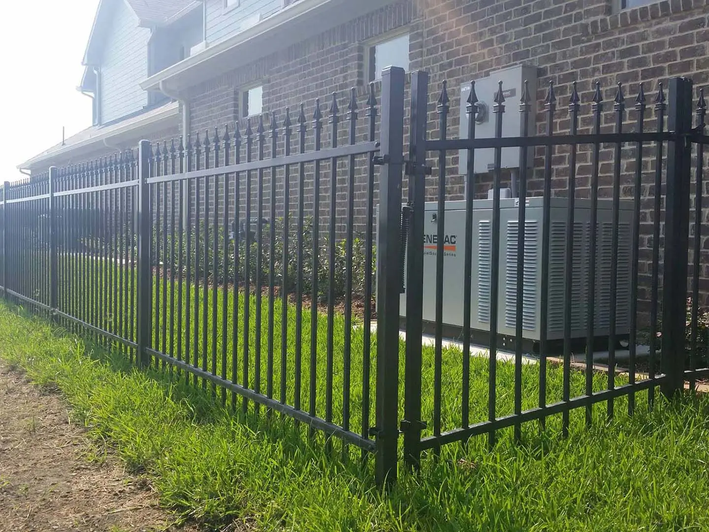 Aluminum fence montgomery county texas fence company 18