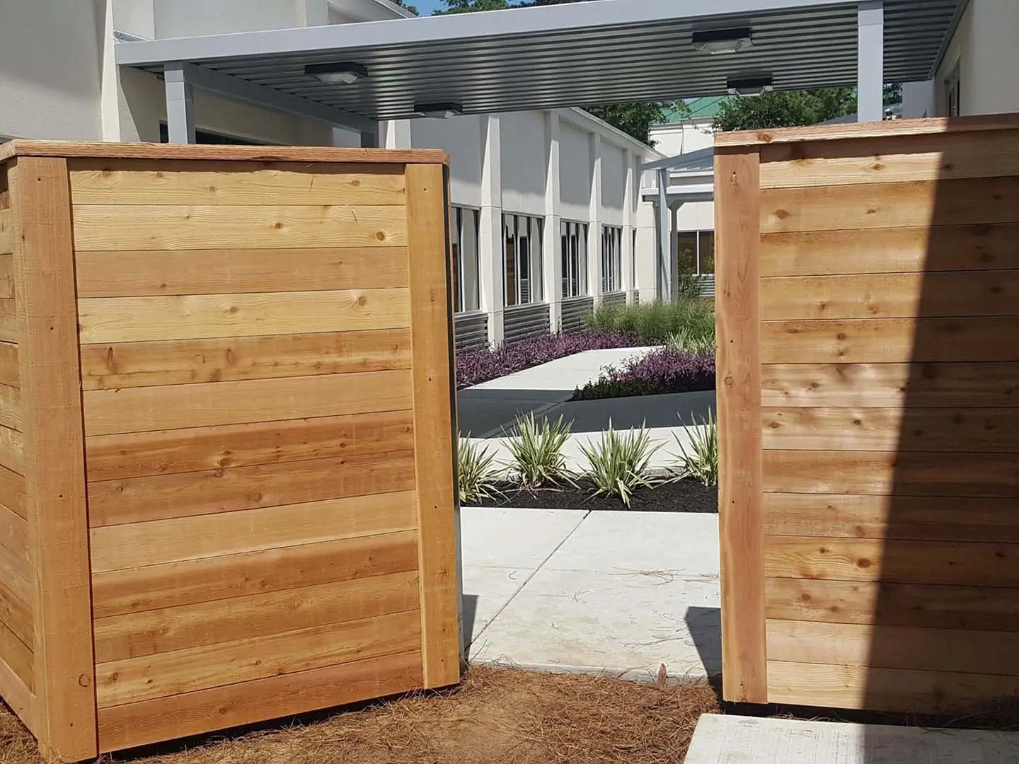 Wood fence montgomery county texas fence company 13