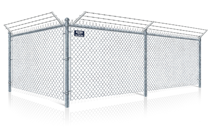 Commercial Chain Link Fence - Montgomery County TX