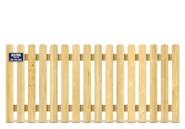 Wood Pet Fencing in Montgomery County TX