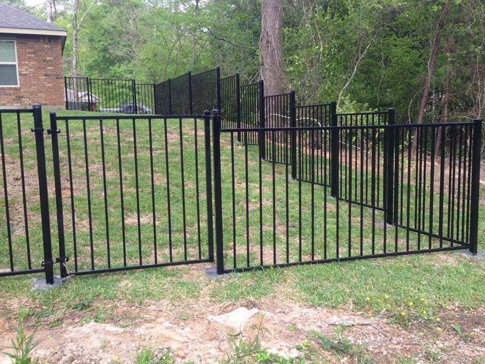 Aluminum Fence in Montgomery County Texas
