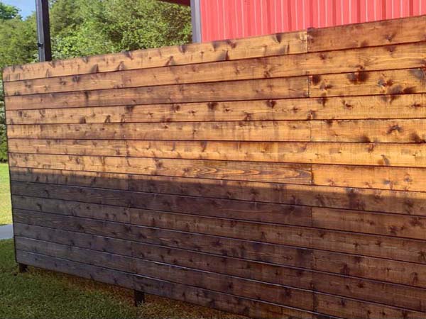 Wood Fence in Montgomery County Texas