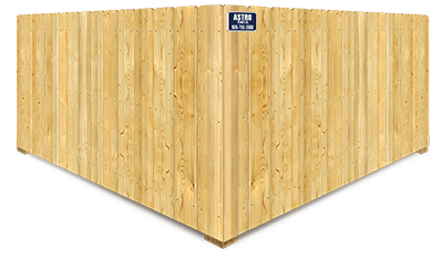 Hempstead TX stockade style wood fence