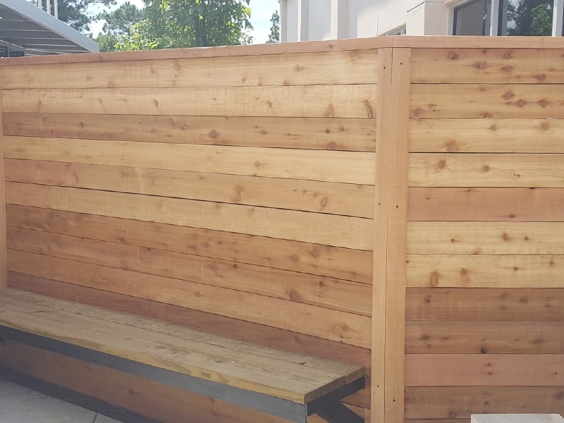 Hempstead Texas wood privacy fencing