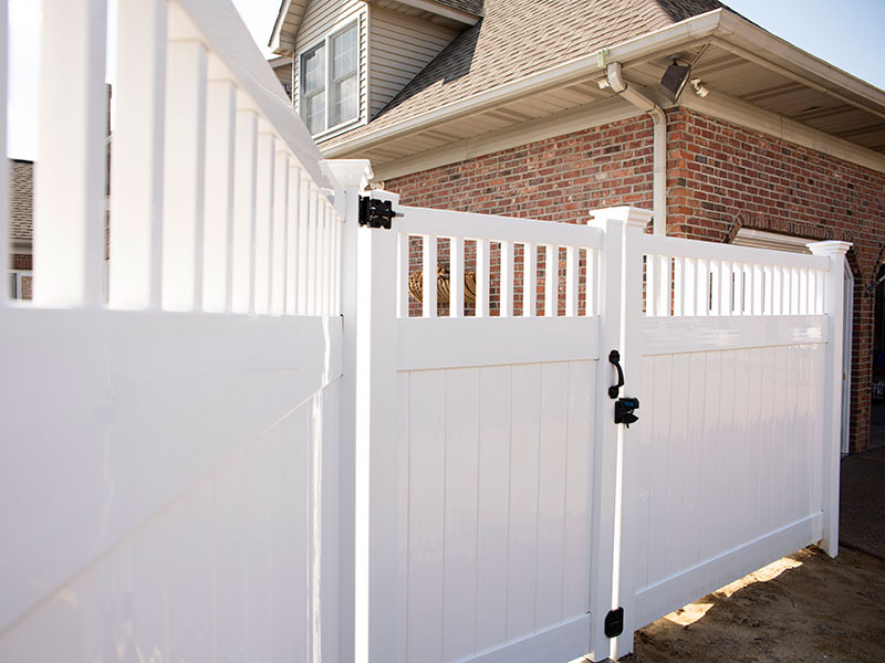 Privacy Fence Example in Katy Texas
