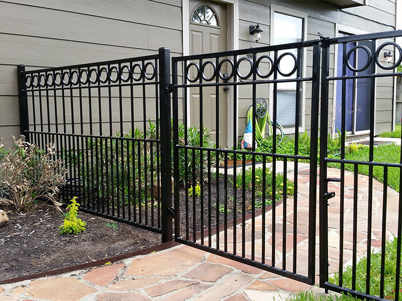 ornamental iron fence Tomball Texas